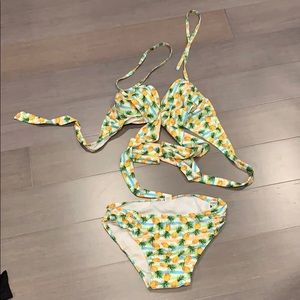 Pineapple bikini